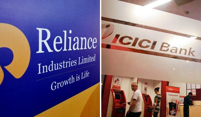 The shares of Reliance Industries and ICICI Bank hit 52-week-high on Wednesday